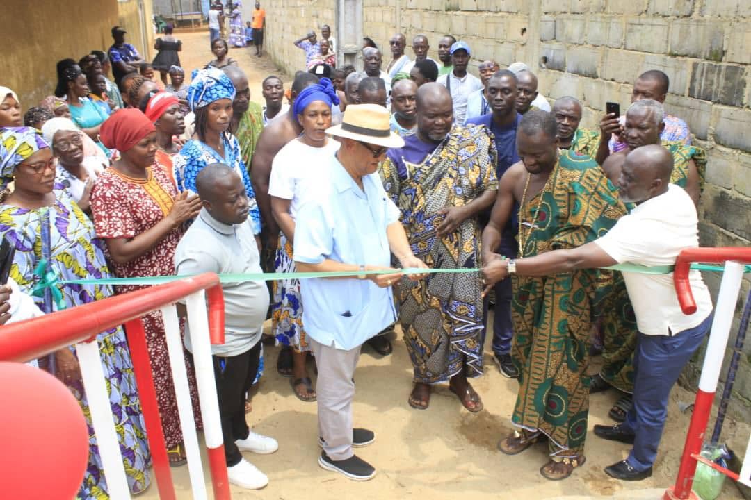 Commune d Assinie : Inauguration de la passerelle Assouindé Terminal